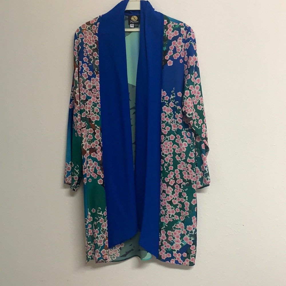 Anne Namba 100% silk cardigan